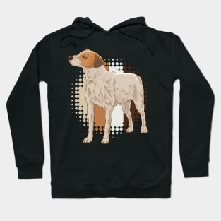 Retro drawing - Jack Russell Hoodie